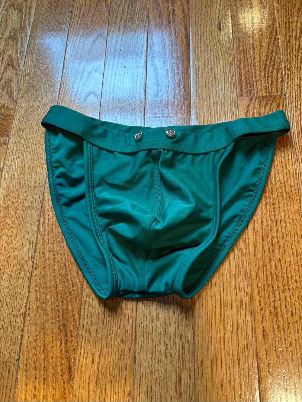 Men's Emerald Green Swim Sport Bikini Style Brief Size M